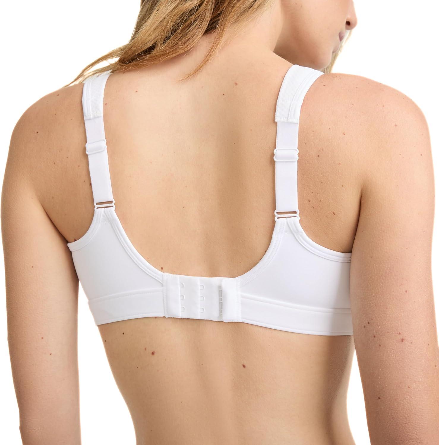imageChampion Womens Sports Bra Maximum Support HighImpact Sports Bra for WomenWhite
