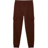 imageChampion Boys Sweatpant with Cargo Pockets Brushed Fleece Boys Cargo Joggers for KidsPotting Soil
