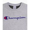 imageChampion Boys Sweatshirt for Kids Pullover Fleece Crewneck SweaterSignature Gray