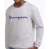 imageChampion Boys Sweatshirt for Kids Pullover Fleece Crewneck SweaterSignature Grey Heather