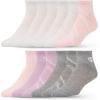imageChampion Boys and Girls Socks 8 Pair Crew Low Cut No Show Ankle Quarter Socks for GirlsPink Candy