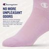 imageChampion Boys and Girls Socks 8 Pair Crew Low Cut No Show Ankle Quarter Socks for GirlsPink Candy