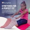 imageChampion Boys and Girls Socks 8 Pair Crew Low Cut No Show Ankle Quarter Socks for GirlsPink Candy