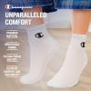 imageChampion Boys and Girls Socks 8 Pair Crew Low Cut No Show Ankle Quarter Socks for GirlsWhite