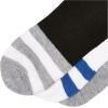 imageChampion Mens 3Pack Super No Show WEmbroidery SocksBlackGreyWhite