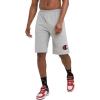 imageChampion Mens 9 Lounge Shorts Standard Fit Lightweight Available in Regular and Big ampamp TallOxford Gray C Logo