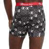 imageChampion Mens Everyday Active Lightweight Stretch Variety Boxer Briefs  3 PackNew EbonyNew Ebony With C Logo Print Silverstone  3 Pack