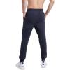imageChampion Mens Joggers Fleece Joggers Comfortable Sweatpants for Men Reg Or Big ampamp TallNavy  C Logo