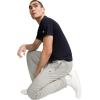 imageChampion Mens Pants Everyday Cotton Lightweight Lounge Knit Pants for Men Reg Or Big ampamp TallOxford Gray  C Patch Logo