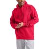 imageChampion Mens Pullover Fleece Hoodie Midweight C Logo Reg Or Big ampamp TallTeam Red Scarlet C Logo
