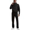 imageChampion Mens Sweatpants Fleece Openbottom Sweatpants for Men Reg Or Big ampamp TallBlack  C Patch Logo