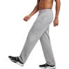 imageChampion Mens Sweatpants Fleece Openbottom Sweatpants for Men Reg Or Big ampamp TallOxford Gray  C Logo