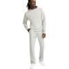 imageChampion Mens Sweatpants Fleece Openbottom Sweatpants for Men Reg Or Big ampamp TallOxford Gray  C Patch Logo