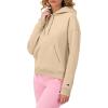 imageChampion Womens Pullover Fleece Hoodie Loose Fit Midweight Script LogoChampagne Frost  Embroidered Script Logo
