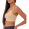 imageChampion Womens Sports Bra Soft Touch MoistureWicking Bra Light Support Sports Bra Longline Sports Bra AvailableChampagne Frost
