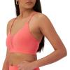 imageChampion Womens Sports Bra Soft Touch MoistureWicking Bra Light Support Sports Bra Longline Sports Bra AvailableHigh Tide Coral