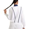 imageChampion Womens Yearbook 14 Zip PulloverWhiteSailaway Navy