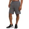 imageChampion Mens 9 Lounge Shorts Standard Fit Lightweight Available in Regular and Big ampamp TallGranite Heather C Logo