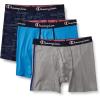 imageChampion Mens Everyday Cotton Stretch 3 PackGreyBlue