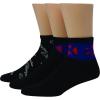 imageChampion Mens Multi Logo Ankle Sock 3PairBlack