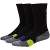 imageChampion Mens Socks Performance Sport Running Socks Crew Ankle and No Show 6PackBlack Assorted  3 Pack
