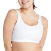 imageChampion Sports Soft Touch MoistureWicking Moderate Support Bra for Women PlusWhite