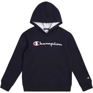 imageChampion Boys Hoodie for Kids Sweatshirt Fleece Youth Pullover With HoodSignature Dark Navy