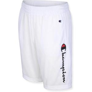 imageChampion Boys Shorts Athletic Mesh Basketball Shorts for BoysSignature Bright White