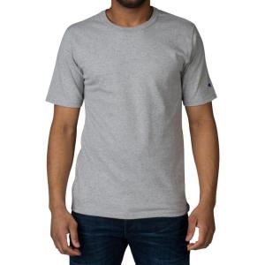 imageChampion Mens Heritage Short Sleeve Tee Mens TShirts Vintage Shirts Mens Tee Shirts GraphicsOxford Gray