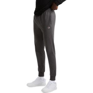 imageChampion Mens Joggers Everyday Cotton Lightweight Lounge Knit Pants for Men 31quotGranite Heather  C Logo
