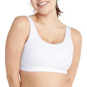 imageChampion Sports Soft Touch MoistureWicking Moderate Support Bra for Women PlusWhite