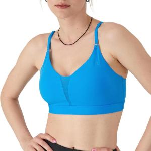 imageChampion Womens Sports Bra Soft Touch MoistureWicking Bra Light Support Sports Bra Longline Sports Bra AvailableNew Palatinate Blue