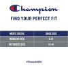 imageChampion Mens Double Dry Moisture Wicking Crew Socks 6 8 12 Packs AvailabeWhite  8 Pack