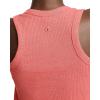 imageChampion Womens Ribbed Tank Top High Neck C LogoRipe Papaya Red