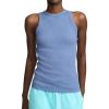 imageChampion Womens Ribbed Tank Top High Neck C LogoSevenseas Blue