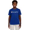 imageChampion Boys Boys Tee Shirt Short Sleeve Logo TShirt for KidsSignature Blue