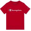 imageChampion Boys Boys Tee Shirt Short Sleeve Logo TShirt for KidsSignature Red