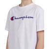 imageChampion Boys Boys Tee Shirt Short Sleeve Logo TShirt for KidsSignature White