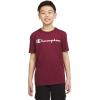 imageChampion Boys Boys Tee Shirt Short Sleeve Logo TShirt for KidsWine