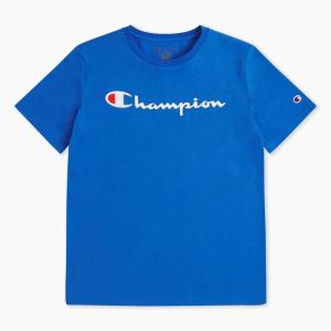 imageChampion Boys Boys Tee Shirt Short Sleeve Logo TShirt for KidsCrash Blue