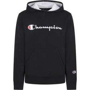 imageChampion boys Boys Hoodie for Kids Sweatshirt Fleece Youth Pullover With HoodBlack Signature