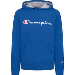 imageChampion boys Boys Hoodie for Kids Sweatshirt Fleece Youth Pullover With HoodBlue white