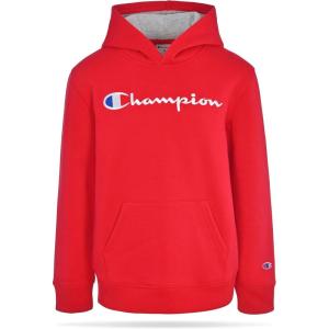 imageChampion boys Boys Hoodie for Kids Sweatshirt Fleece Youth Pullover With HoodSignature Lychee Red