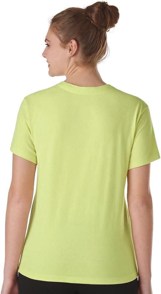 imageChampion Womens Classic Short Sleeve Graphic TShirt Standard Fit Script LogoSummerlime