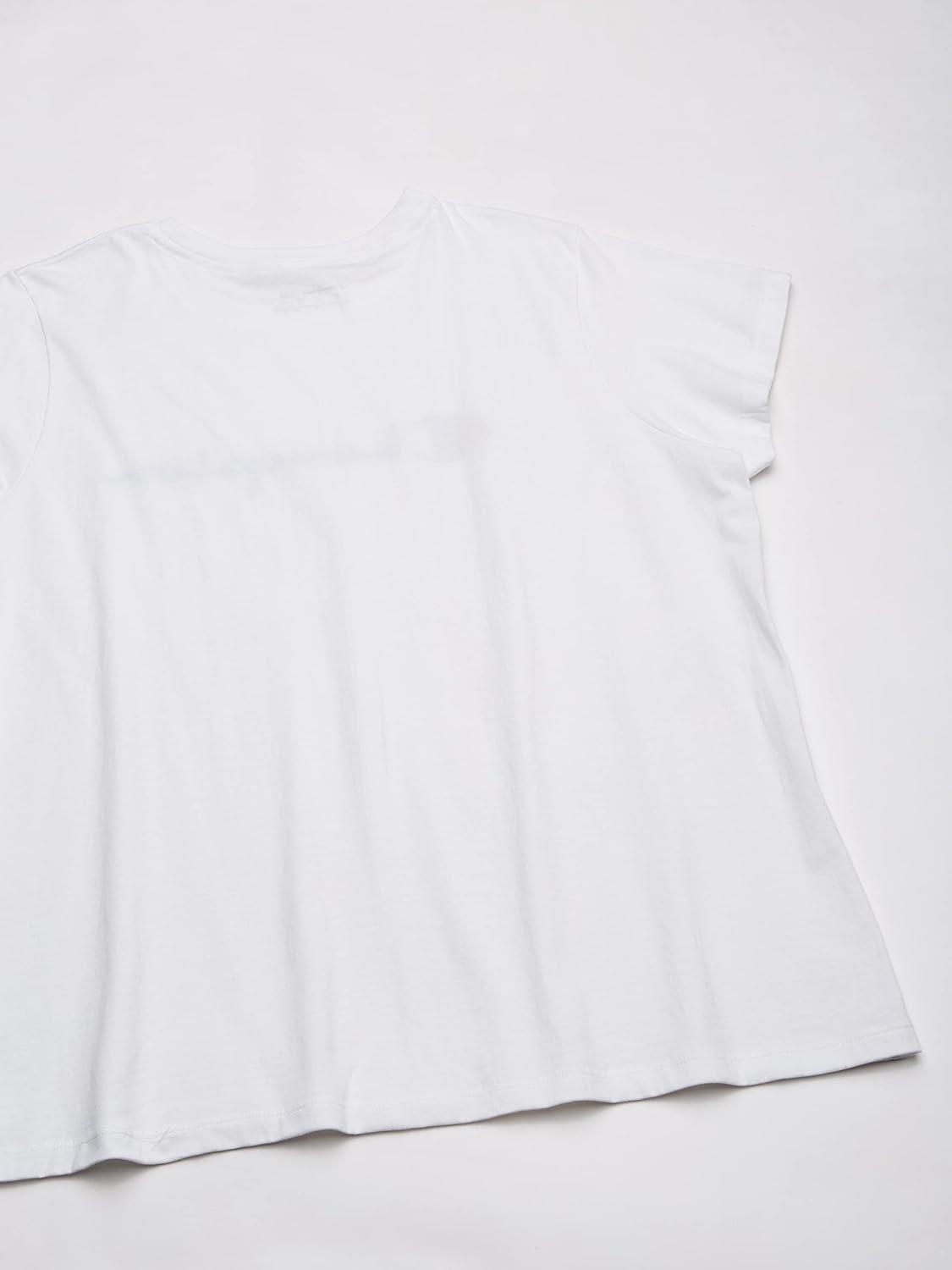 imageChampion Womens Classic Short Sleeve Graphic TShirt Standard Fit Script LogoWhite Script Retired