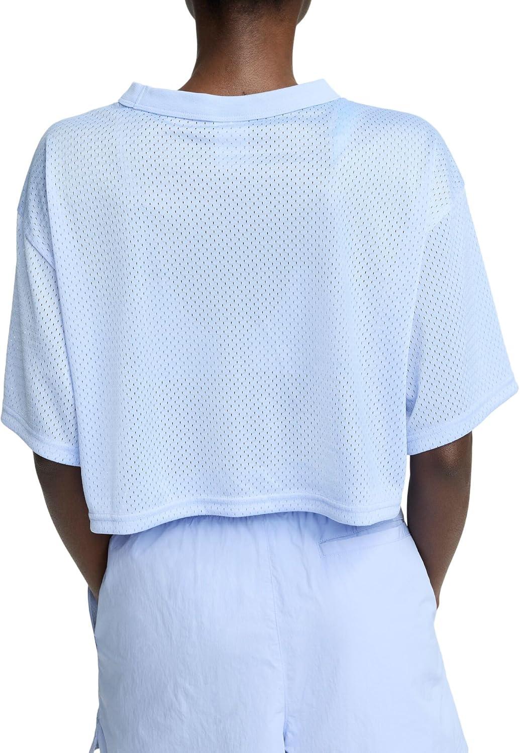 imageChampion Womens Mesh Shimmel TeePewter Blue