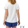 imageChampion Womens Classic Short Sleeve Graphic TShirt Standard Fit Script LogoWhite  Classic Script Logo