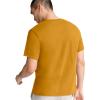 imageChampion Mens Classic Everyday Soft Comfortable TShirt Regular or Big ampamp TallHoney Mustard Yellow  C Logo