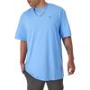 imageChampion Mens Classic Everyday Soft Comfortable TShirt Regular or Big ampamp TallSwiss Blue  C Logo