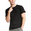 imageChampion Mens Classic Everyday Soft Comfortable TShirt Regular or Big ampamp TallBlack  C Logo